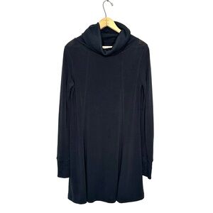 Cabi  Black A-line Turtleneck Sweater Dress Size Small